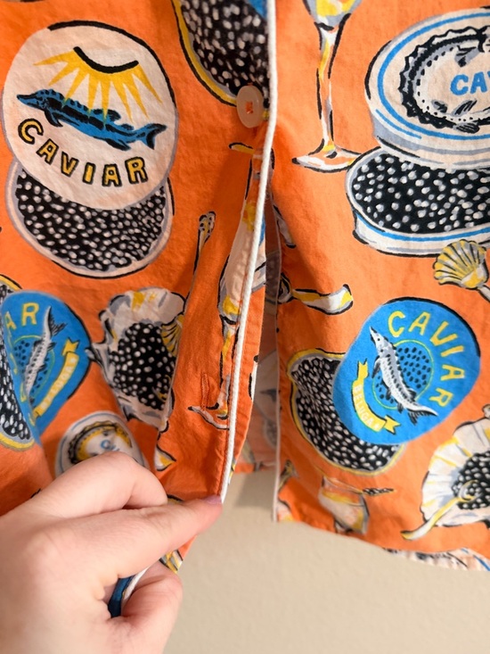 Printfresh Long PJ Set in Champagne and Caviar - Picture 6 of 16